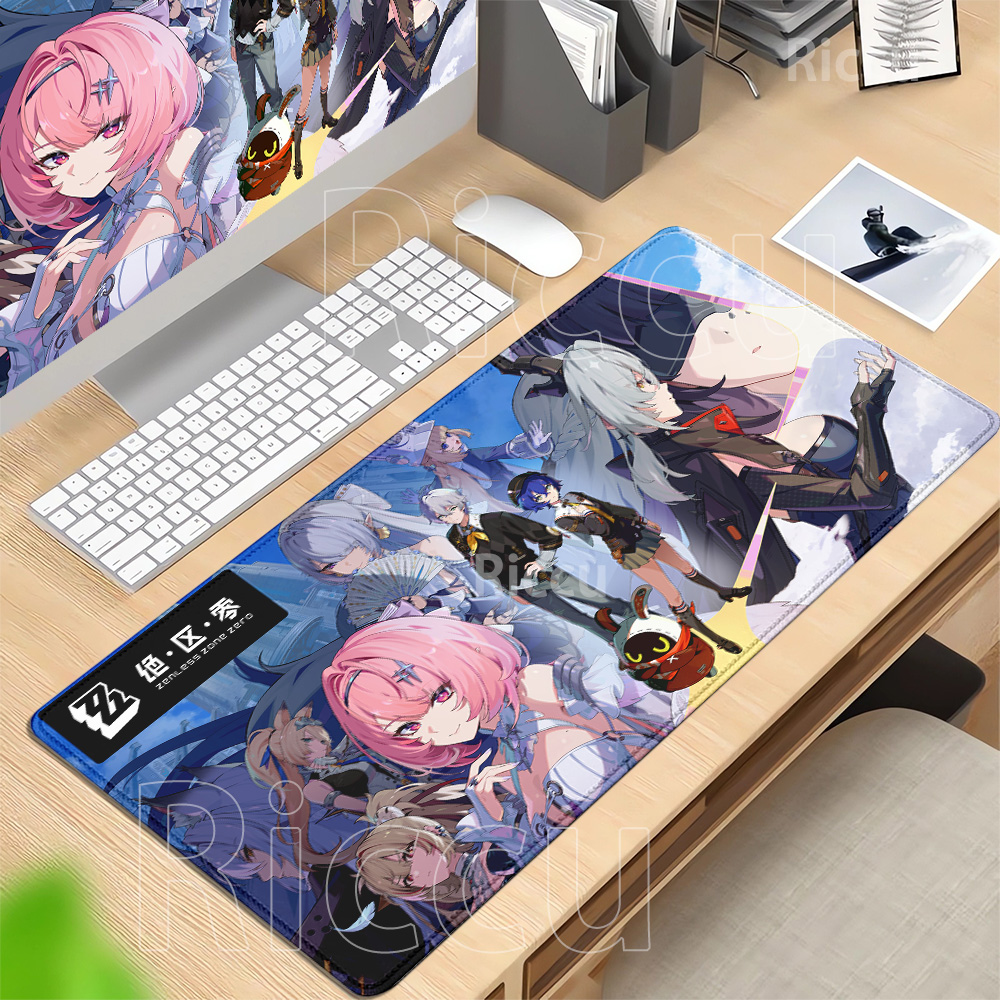 Esports Gaming Keyboard And Mouse - لوحة ماوس للألعاب بتصميم أنمي فتاة