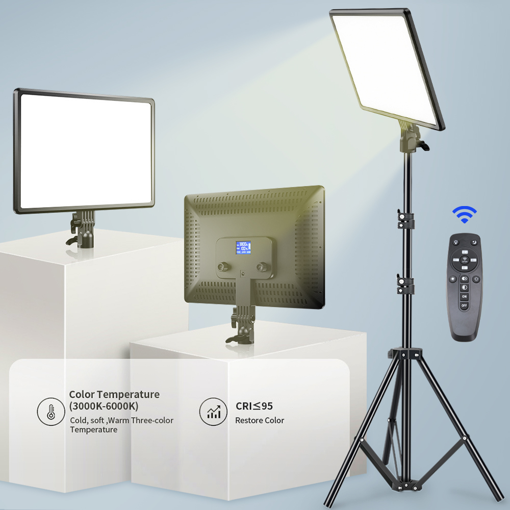 Led Light Panel Stream - 10/14 بوصة LED الفيديو الضوئي لوحة