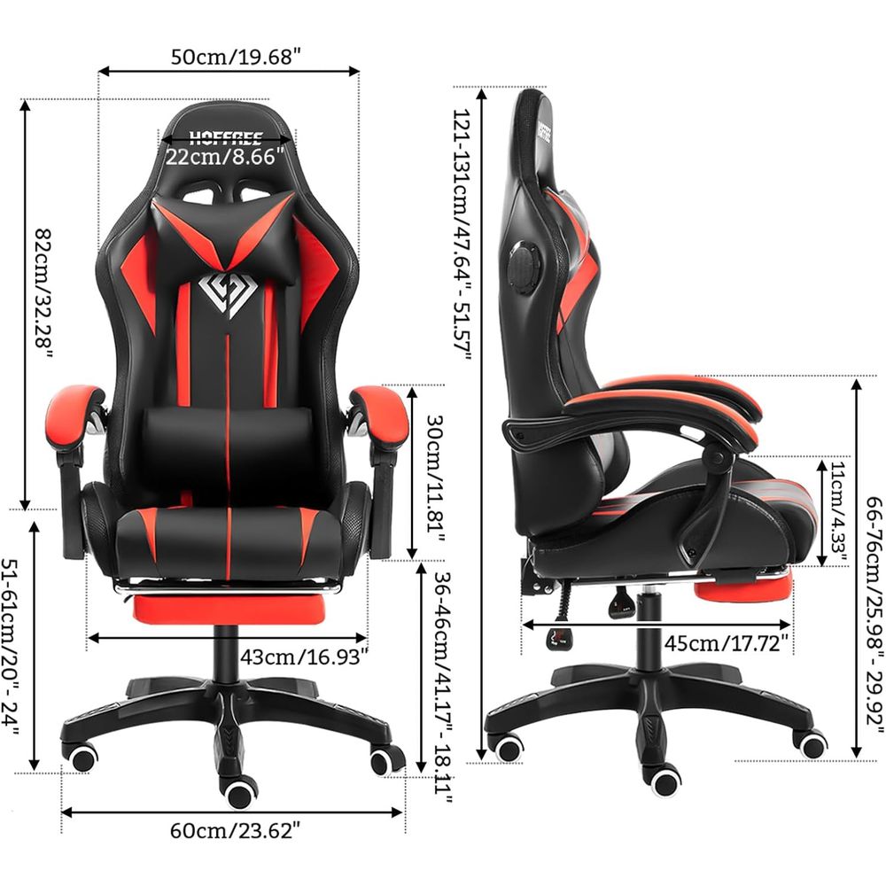 كرسي ألعاب RGB مع سماعات ووظيف - مراجعة Rgb Gaming Chair وسعره