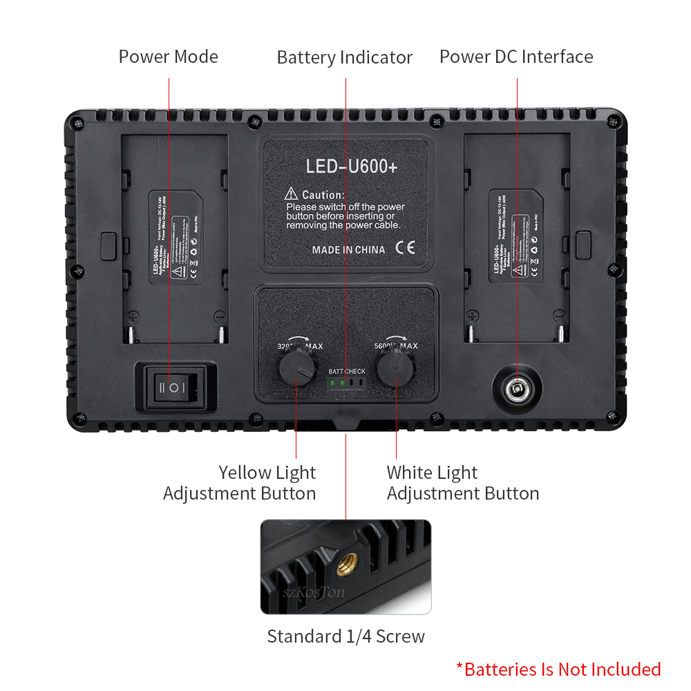 LED التصوير الفيديو الضوئي لوح - مراجعة Led Light Panel Stream وسعره