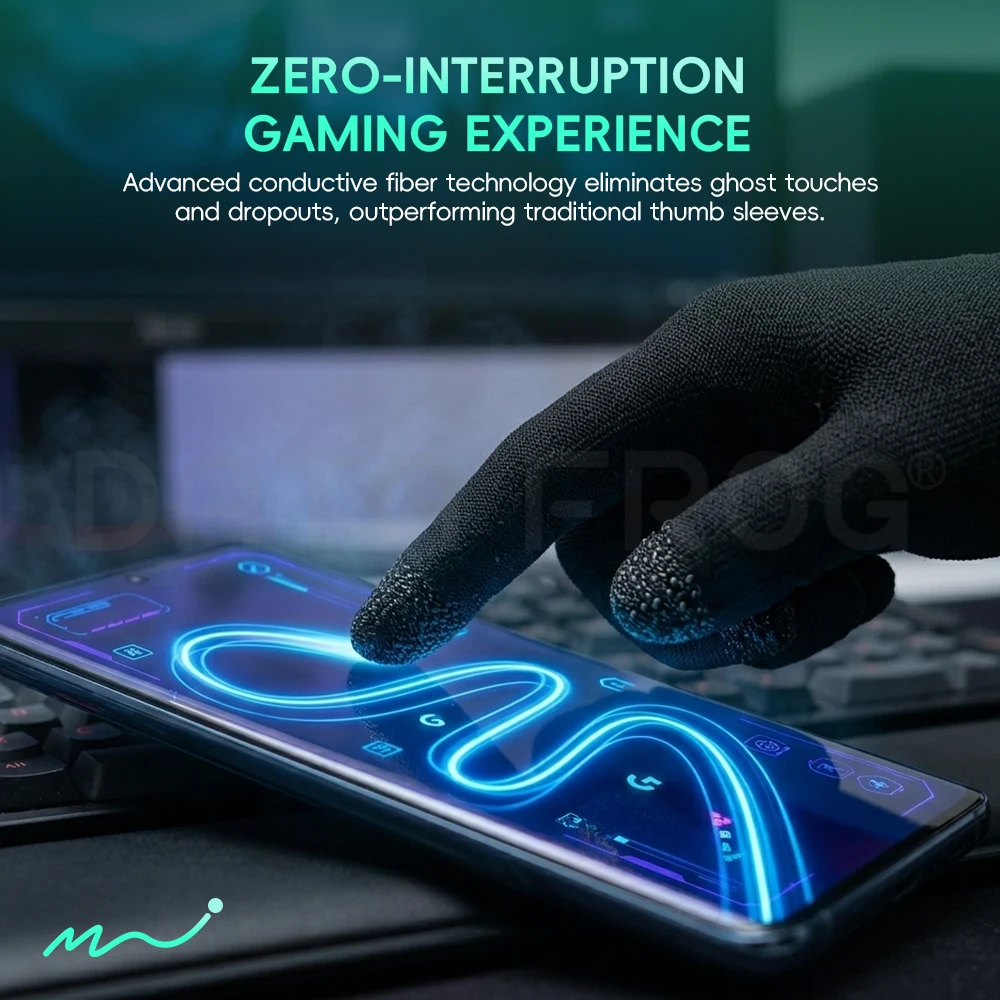 قفازات الألعاب الإلكترونية من  - مراجعة Esports Gaming Finger Sleeve وسعره