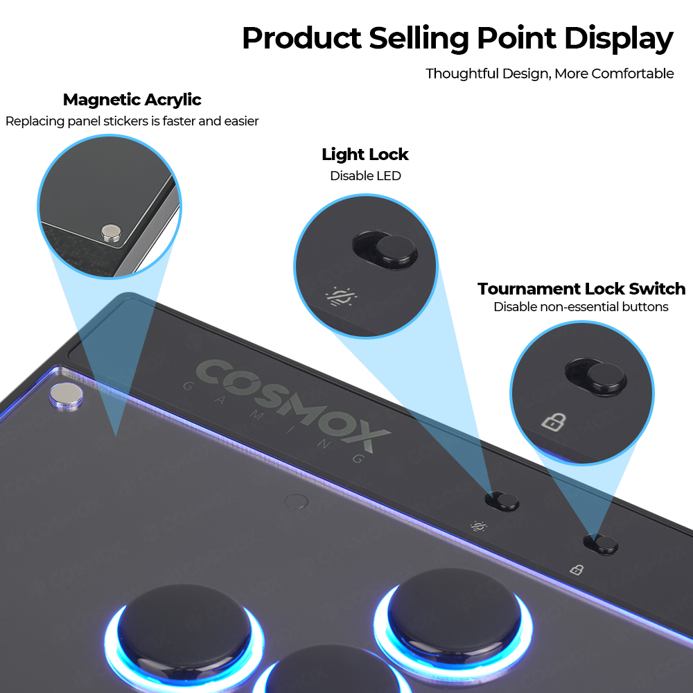 وحدة تحكم Haute42-COSMOX C16 ب - مراجعة Controller Analog Stick وسعره