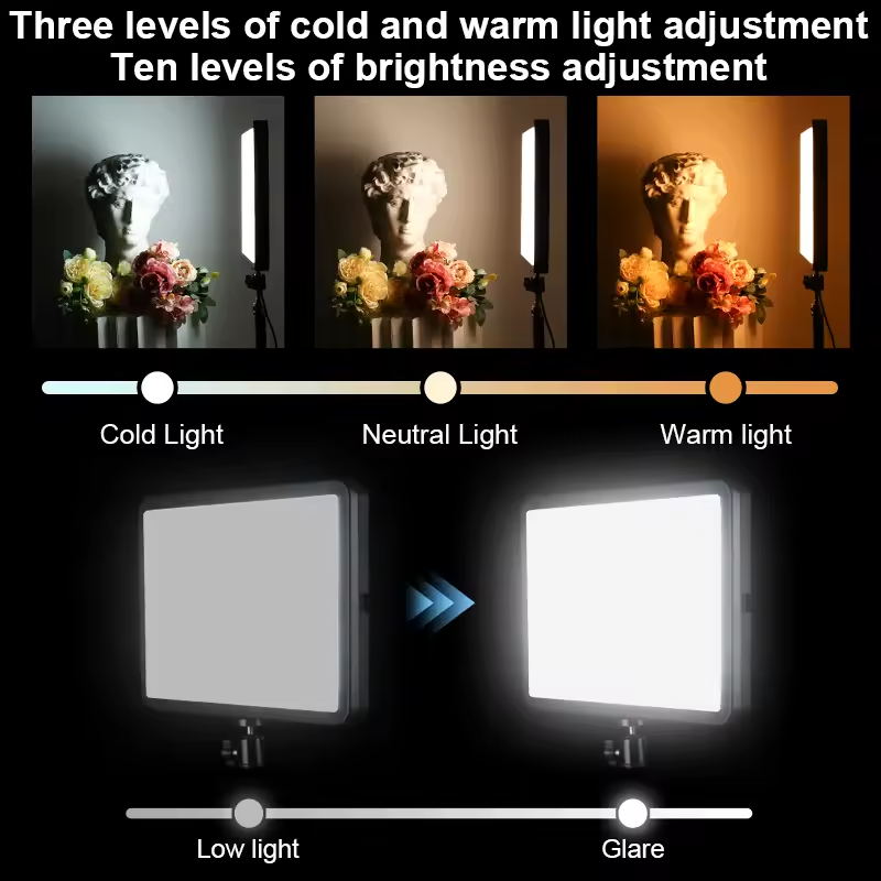 إضاءة فيديو Ambitful بـ 280 مص - مراجعة Led Light Panel Stream وسعره