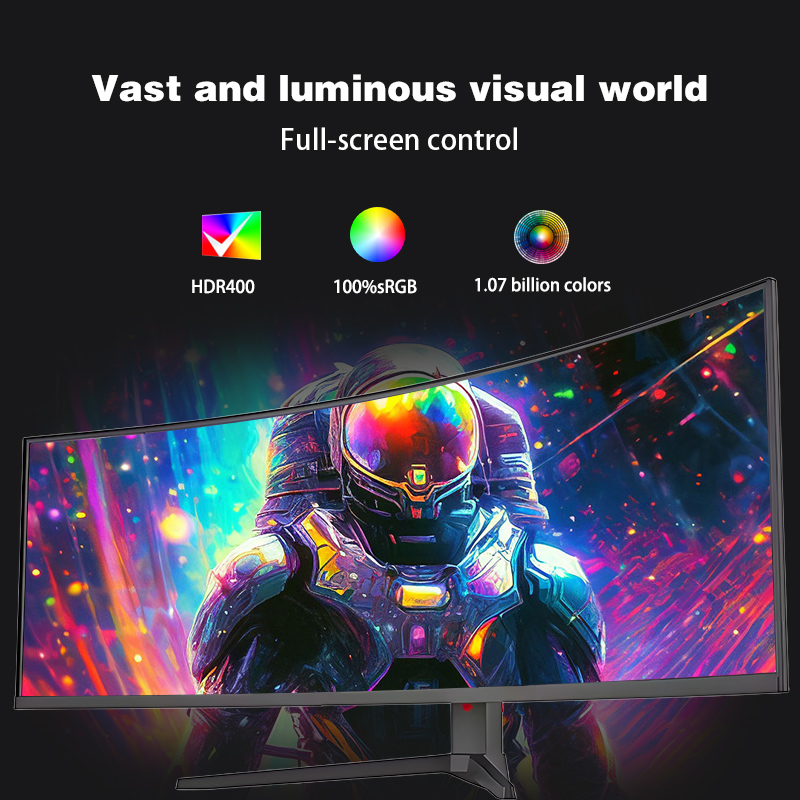 شاشة ألعاب منحنية LED قابلة لل - مراجعة Gaming Monitor Curved وسعره