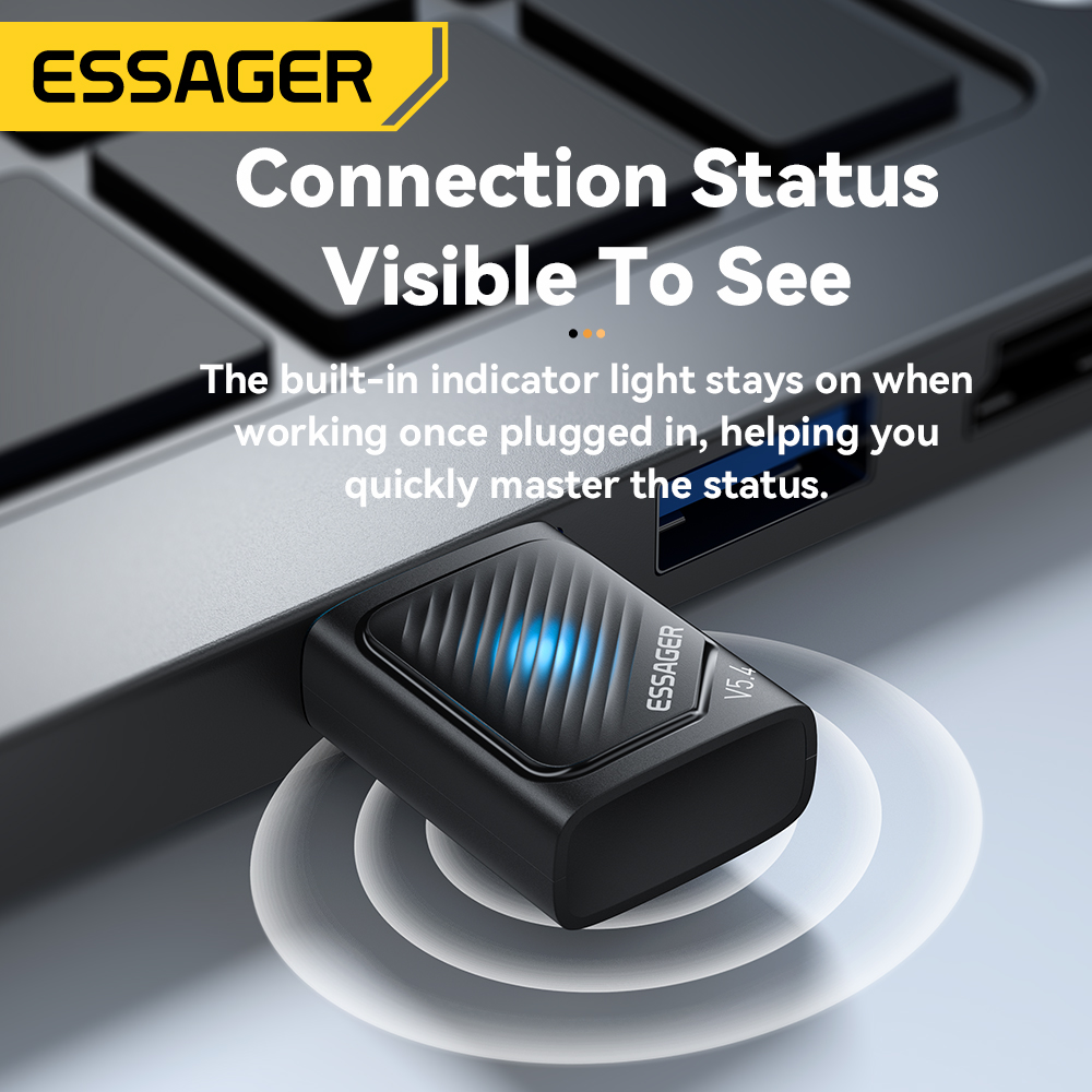 Essager USB بلوتوث 5.4 محول جه - مراجعة Esports Wireless Gaming Mouse وسعره