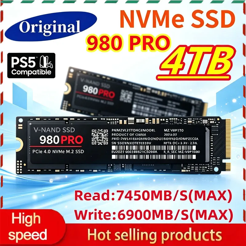 قرص صلب SSD عالي السرعة 980 Pr - مراجعة Samsung Ssd 980 Pro وسعره