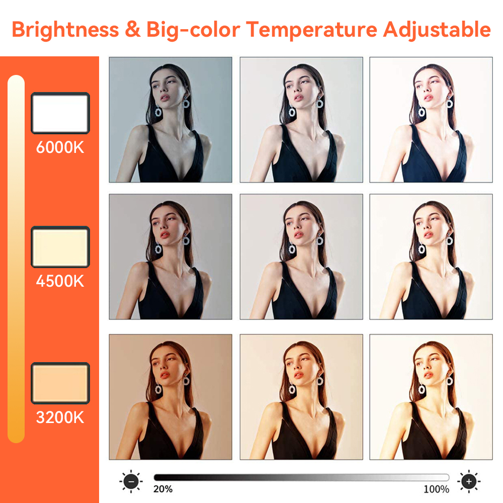 LED الفيديو ضوء صور استوديو أط - مراجعة Led Light Panel Stream وسعره