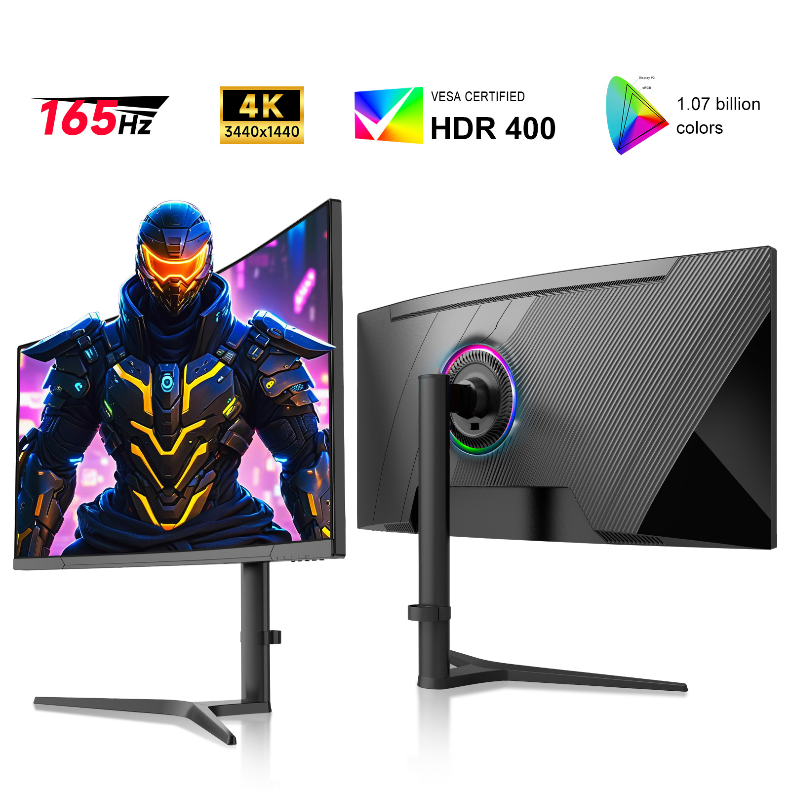 شاشة ألعاب منحنية 240 هرتز بدق - مراجعة Gaming Monitor Curved وسعره