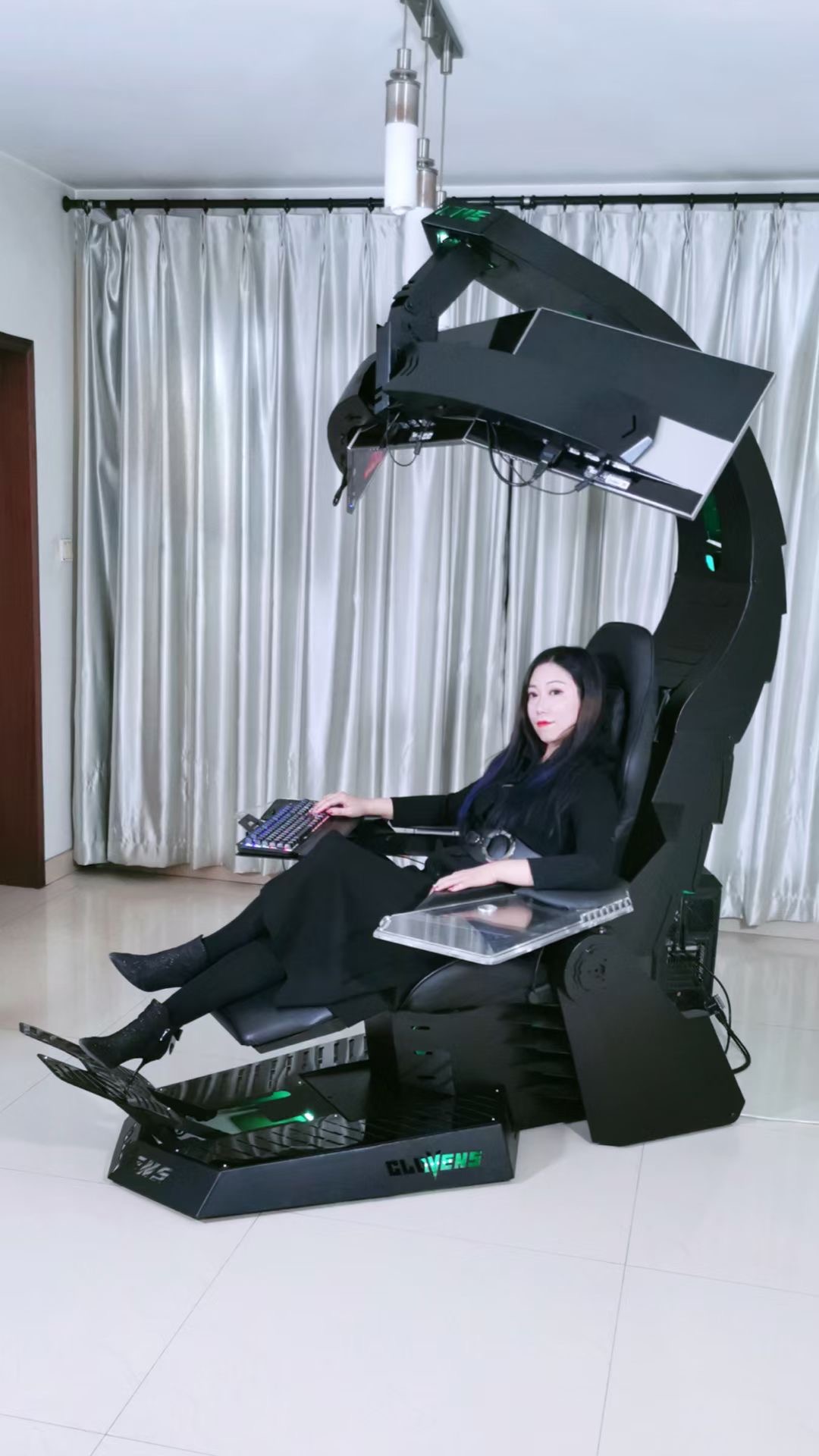 كرسي ألعاب يونيكورن كلوفنز سكو - مراجعة Rgb Gaming Chair وسعره