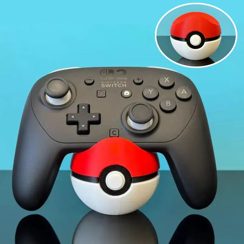 حامل جديد على شكل كرة بوكيمون  - مراجعة Controller Analog Stick وسعره