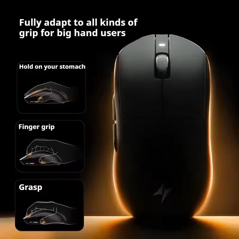 ماوس الألعاب اللاسلكي ATK A9 ب - مراجعة Esports Gaming Mouse Wireless وسعره