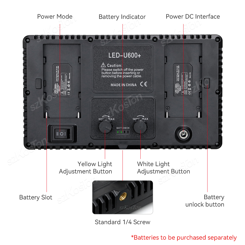 لوحة إضاءة التعبئة LED للتصوير - مراجعة Led Light Panel Stream وسعره