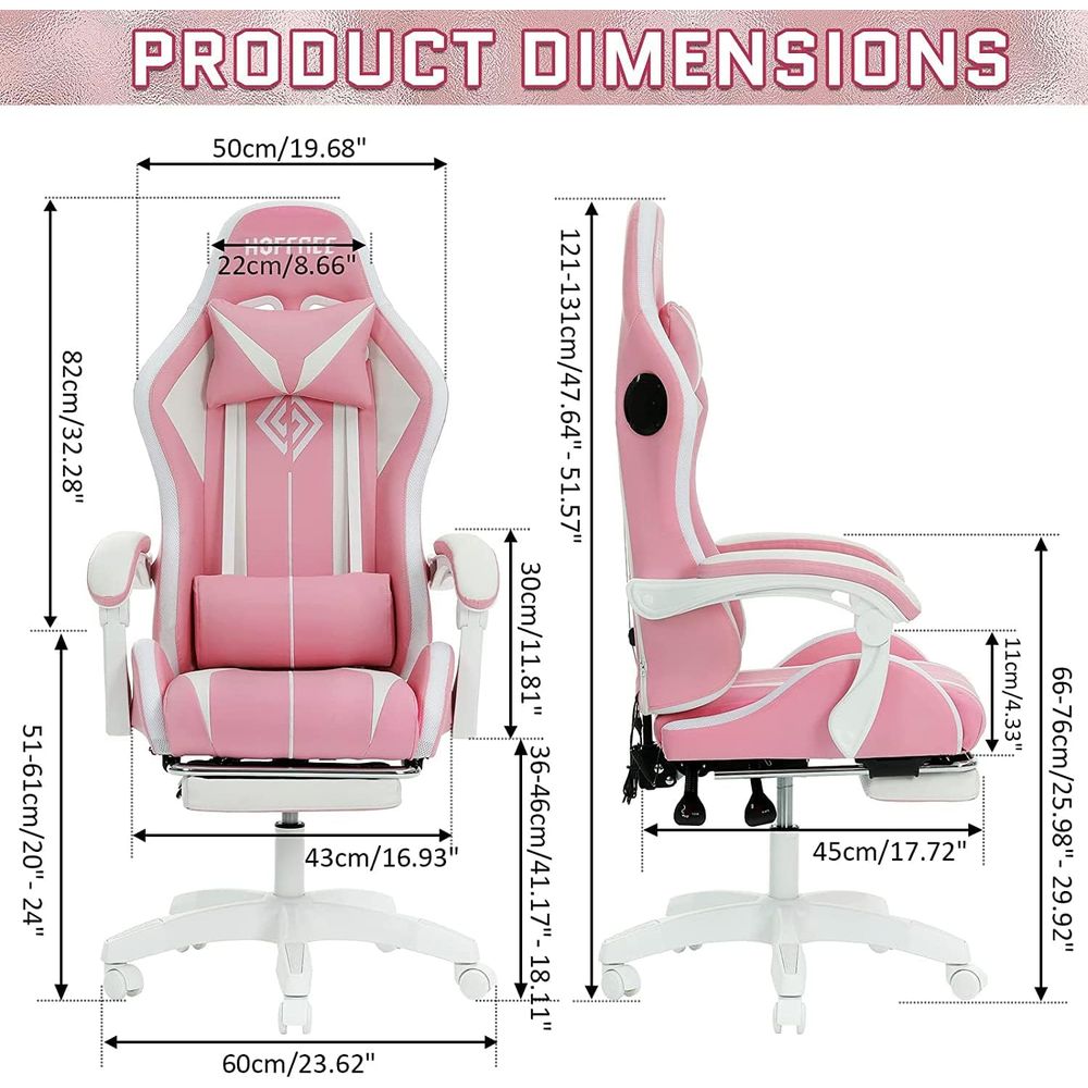 كرسي ألعاب مريح بتقنية البلوتو - مراجعة Rgb Gaming Chair وسعره